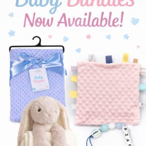 The Max Bundle - Personalised 4-piece baby gift set.